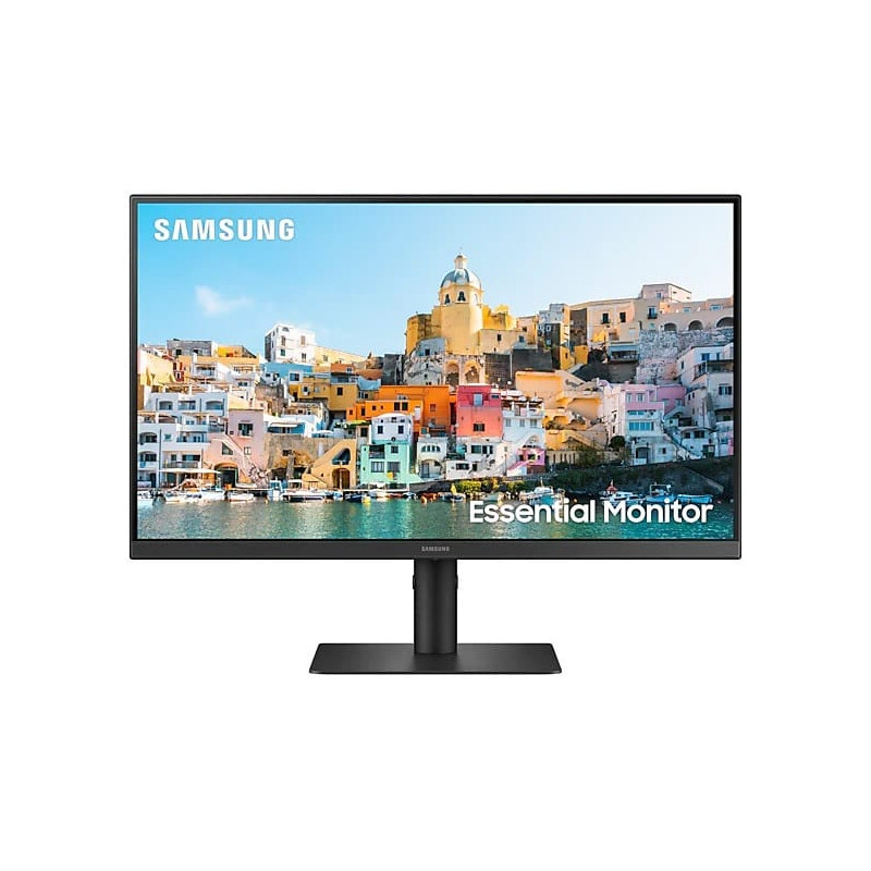 Samsung S4U 24" Full HD IPS 75Hz Height Adjustable Monitor With USB-C Hub