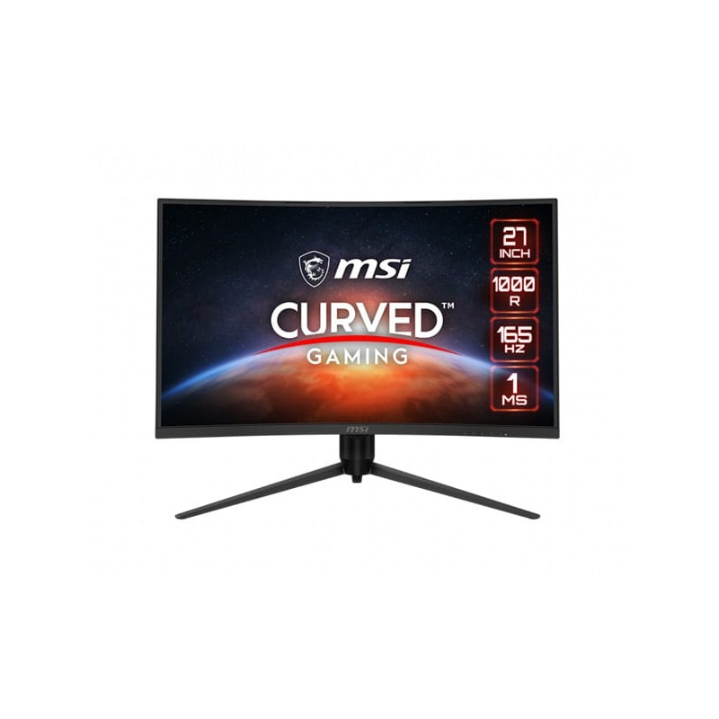 MSI Optix G271CQP 27" WQHD 1ms 165Hz FreeSync Curved Height Adjustable Monitor