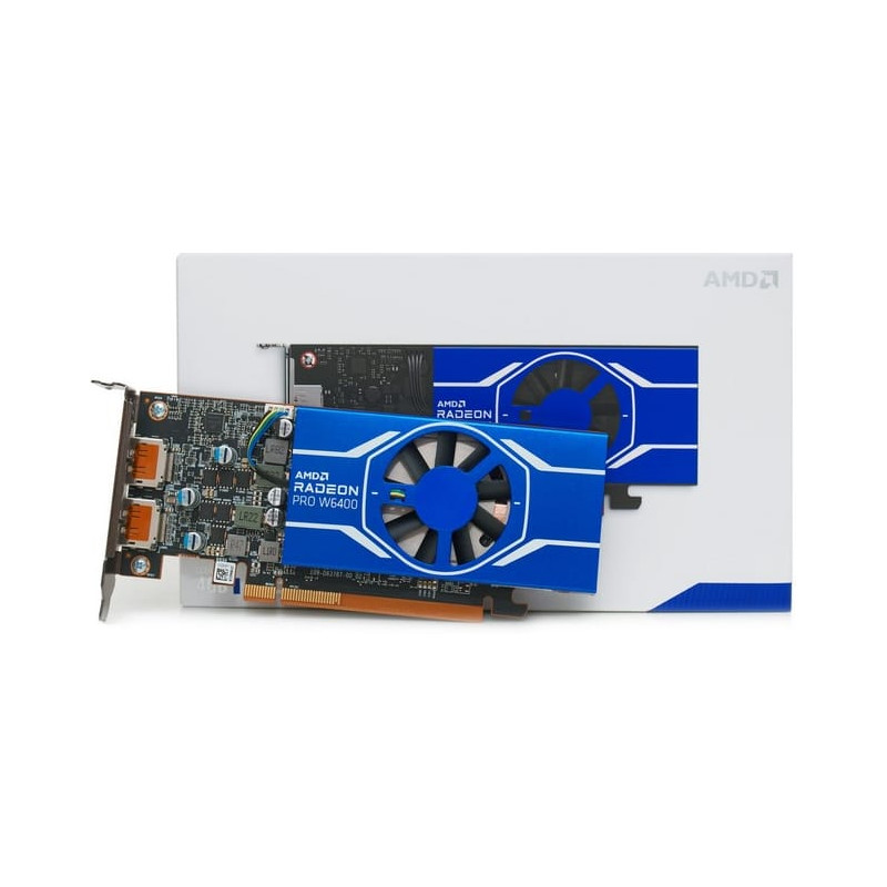AMD Radeon Pro W6400 4GB Workstation Graphics Card