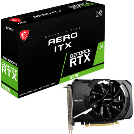 MSI AERO ITX GeForce RTX 3050 8G OC Graphics Card