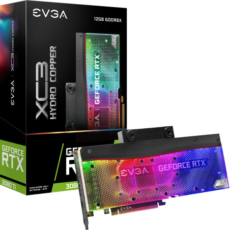 EVGA XC3 Ultra Hydro Copper Gaming GeForce RTX 3080 Ti 12G Graphics Card