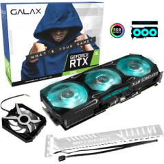 Galax Serious Gaming GeForce RTX 3080 10GB Black Graphics Card