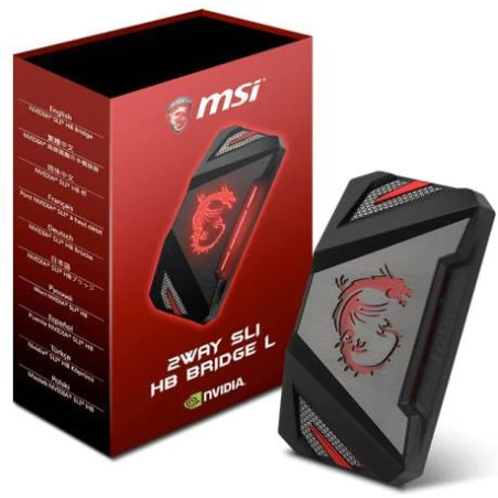 MSI 2way SLI Bridge L - GTX10 and GTX900