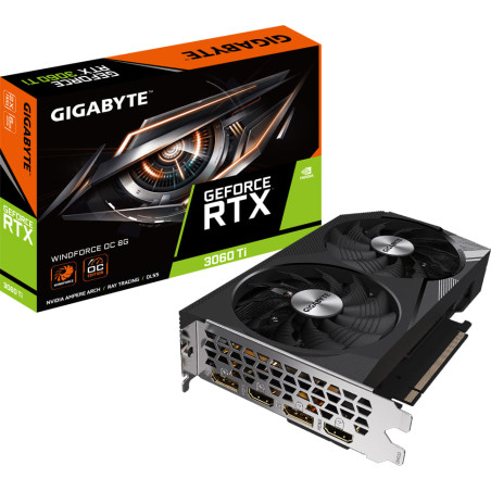 Gigabyte RTX 3060Ti WindForce OC 3.0 8GB Graphics Card