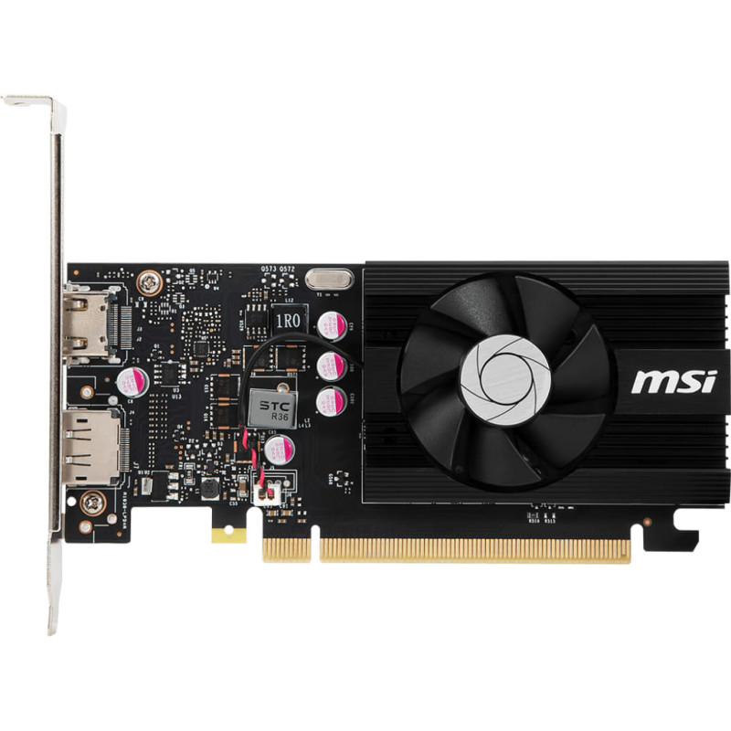 MSI GeForce GT 1030 2GB Low Profile OC Graphics Card