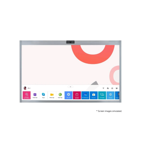 LG One Quick Flex 55" Touchscreen 4K UHD 450Nits Display