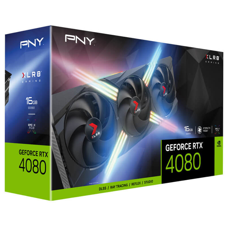 PNY GeForce RTX 4080 XLR8 Verto OC Graphics Card