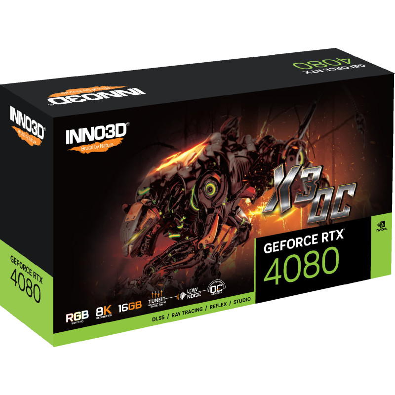 Inno3D GeForce RTX 4080 16GB X3 OC Graphics Card