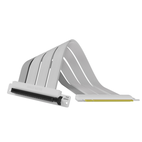 Cooler Master White Universal PCIe 4x16 Riser Cable 200mm