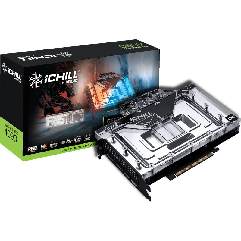 Inno3D GeForce RTX 4090 iChill Frostbite 24GB Graphics Card