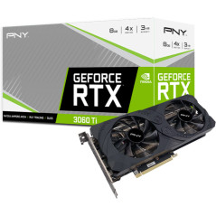 PNY GeForce RTX 3060 Ti 8GB UPRISING Dual Fan LHR Graphics Card