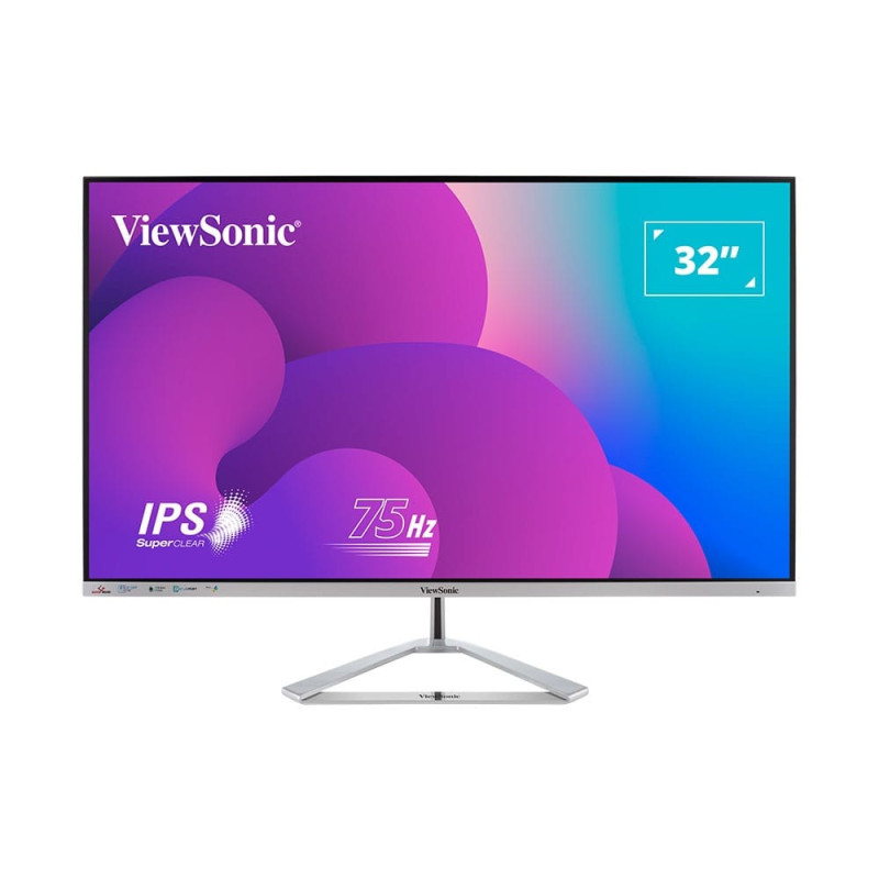 ViewSonic VX3276-MHD-3, 32" FHD IPS Ultra Slim Entertainment Monitor