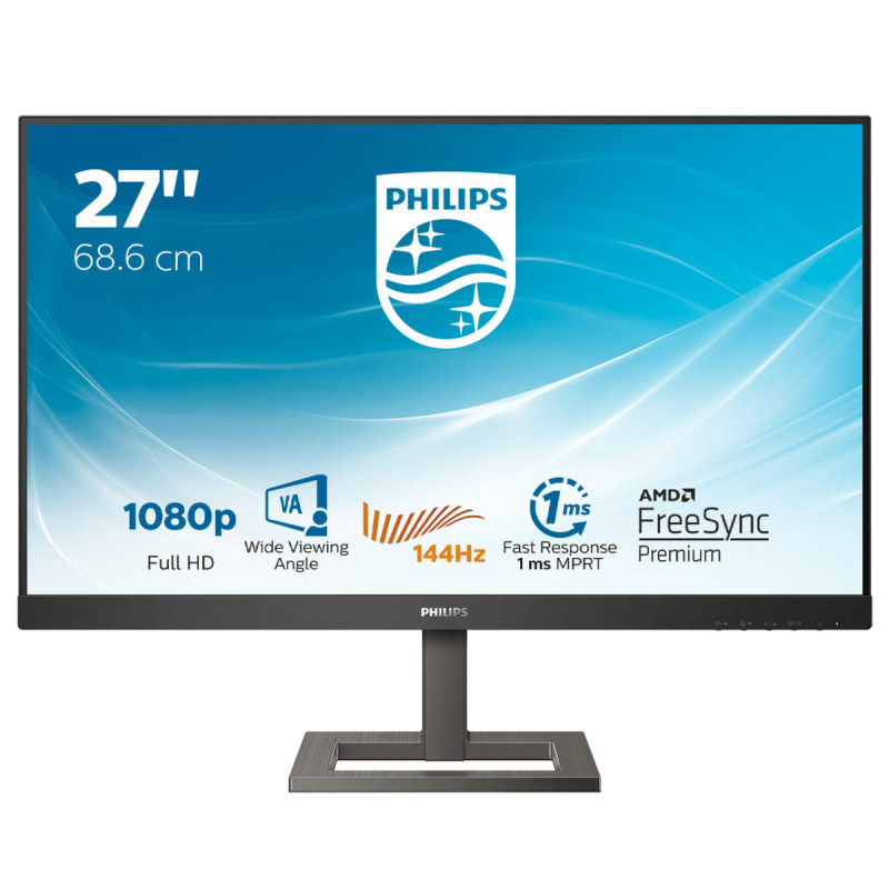 (Manufacturer Refurbished) Philips 27" FHD 144Hz 1ms FreeSync Monitor