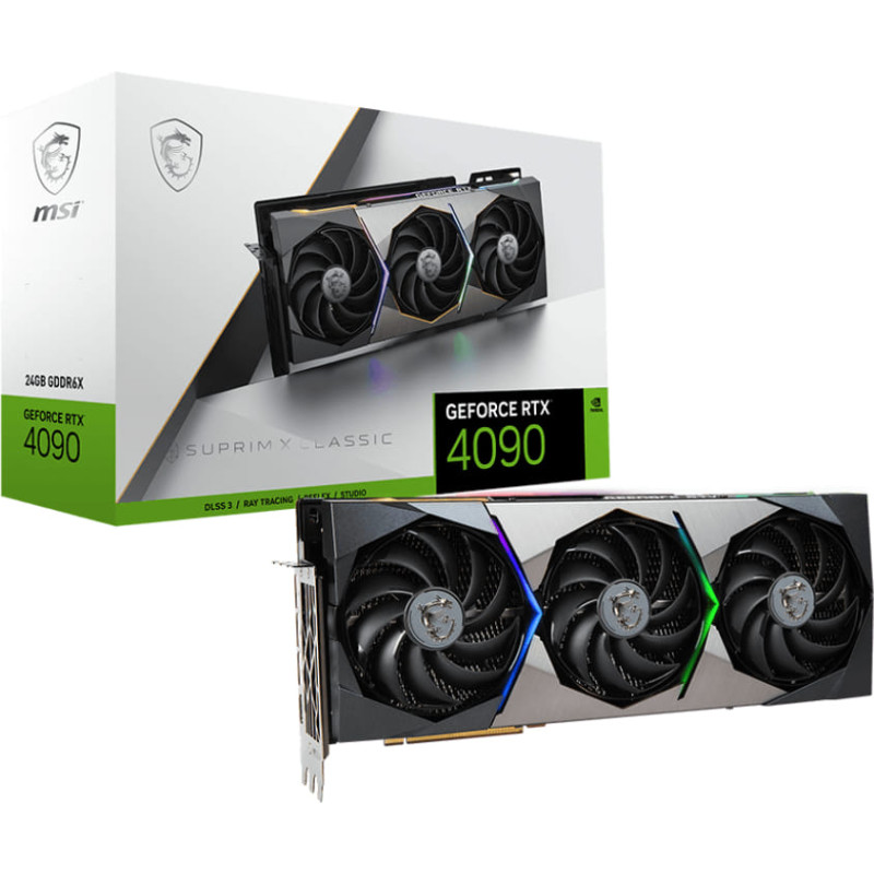 MSI GeForce RTX 4090 SUPRIM X CLASSIC 24G Graphic Card