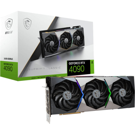 MSI GeForce RTX 4090 SUPRIM X CLASSIC 24G Graphic Card