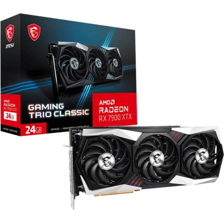 MSI Radeon RX 7900 XTX Gaming Trio Classic 24GB Graphics Card