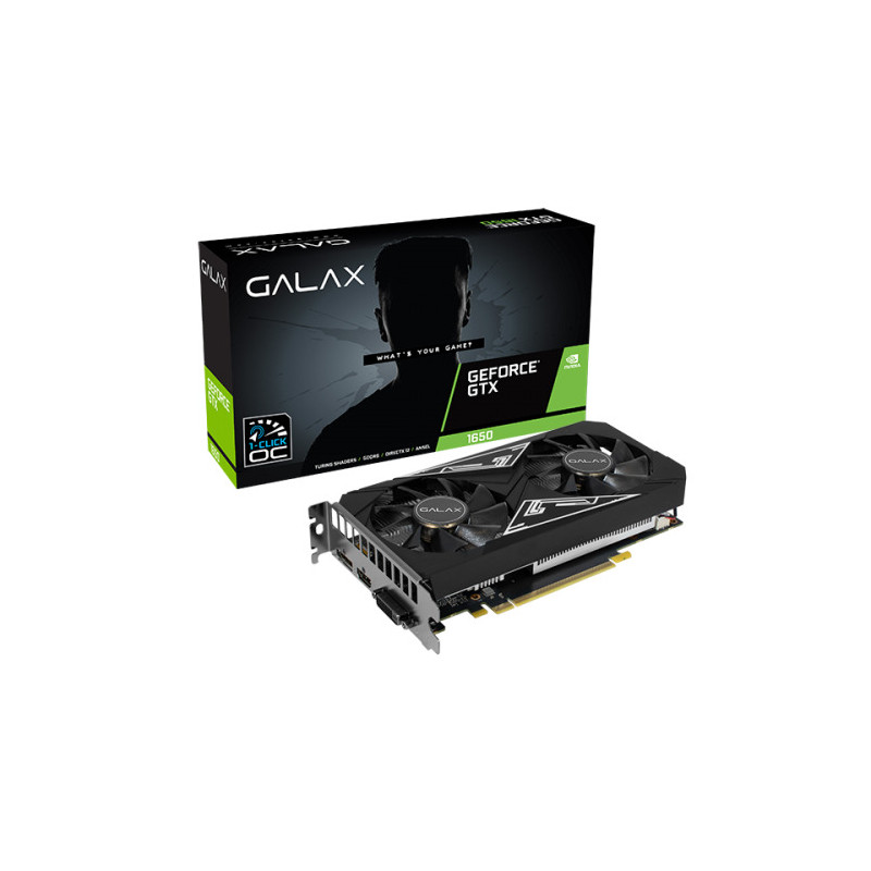 Galax GeForce GTX 1650 4GB EX PLUS 1-Click OC Graphic Card