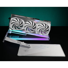 MSI GeForce RTX 4080 16GB Gaming X TRIO White Graphic Card