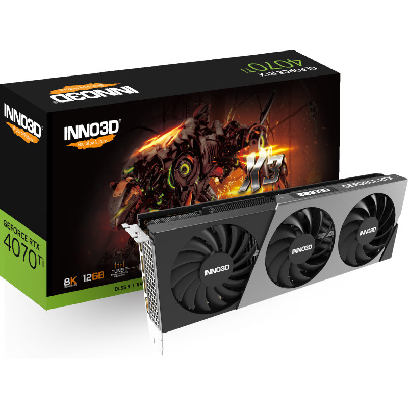 Inno3D GeForce RTX 4070 Ti X3 12GB Graphics Card