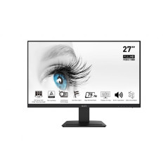 MSI PRO MP273 27" FHD IPS 75Hz FreeSync Anti-Glare Monitor - Black