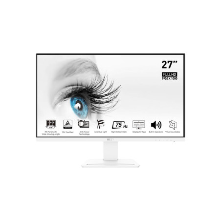 MSI PRO MP273W 27" FHD IPS 75Hz Monitor White