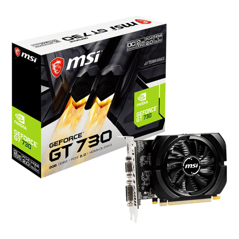 MSI N730K GT 730 OCV5 2GB DDR3 Graphic Card