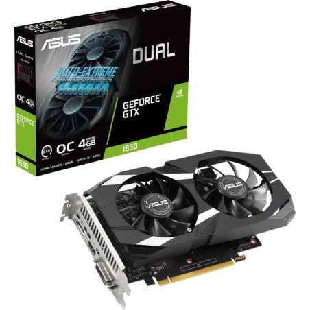 ASUS Dual GeForce GTX 1650 V2 OC Edition 4GB GDDR6 Graphic Card