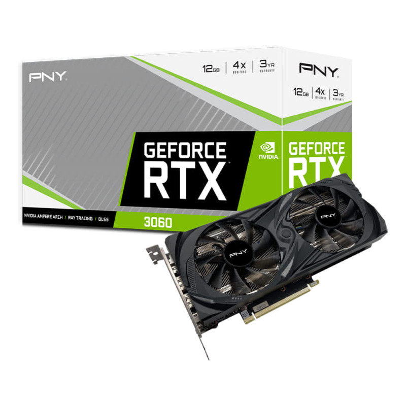 PNY GeForce RTX 3060 12GB UPRISING Dual Fan Graphic Card