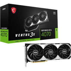 MSI GeForce RTX 4070 Ventus 3X OC Edition 12GB Graphics Card