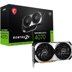 MSI GeForce RTX 4070 Ventus 2X OC Edition 12GB Graphics Card
