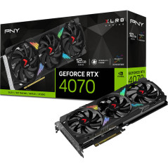 PNY GeForce RTX 4070 12GB XLR8 Gaming VERTO EPIC-X RGB Triple Fan Graphics Card