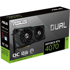 Asus Dual GeForce RTX 4070 12GB OC Edition Graphics Card