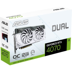 Asus Dual GeForce RTX 4070 12GB OC Edition Graphics Card - White