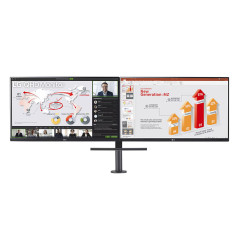 LG 27QP88D-BS ErgoDual 27" QHD IPS 75Hz Business Monitor