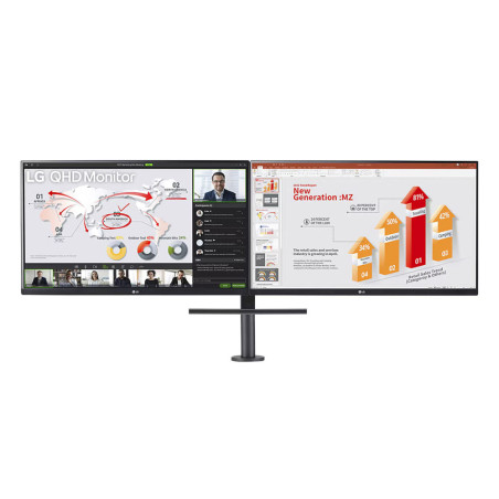 LG 27QP88D-BS ErgoDual 27" QHD IPS 75Hz Business Monitor
