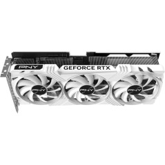 PNY GeForce RTX 4070 Ti 12GB LED Verto Graphics Card - White