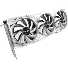 PNY GeForce RTX 4070 Ti 12GB LED Verto Graphics Card - White