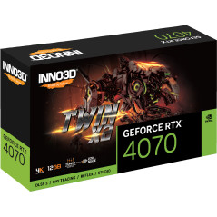 Inno3D GeForce RTX 4070 TWIN X2 12GB Graphics Card