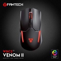 Fantech VENOM II WGC2 Wireless Gaming Mouse - Black