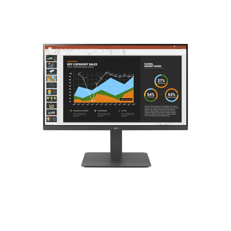 LG 24BR550Y 24" FHD IPS LED Height Adjustable Monitor