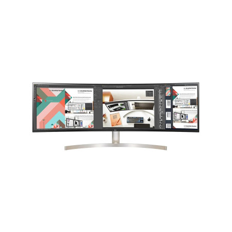 (Carton Damaged) LG 49WL95C 49" Ultrawide DQHD IPS Curved HDR10 USB-C Height Adjustable Monitor
