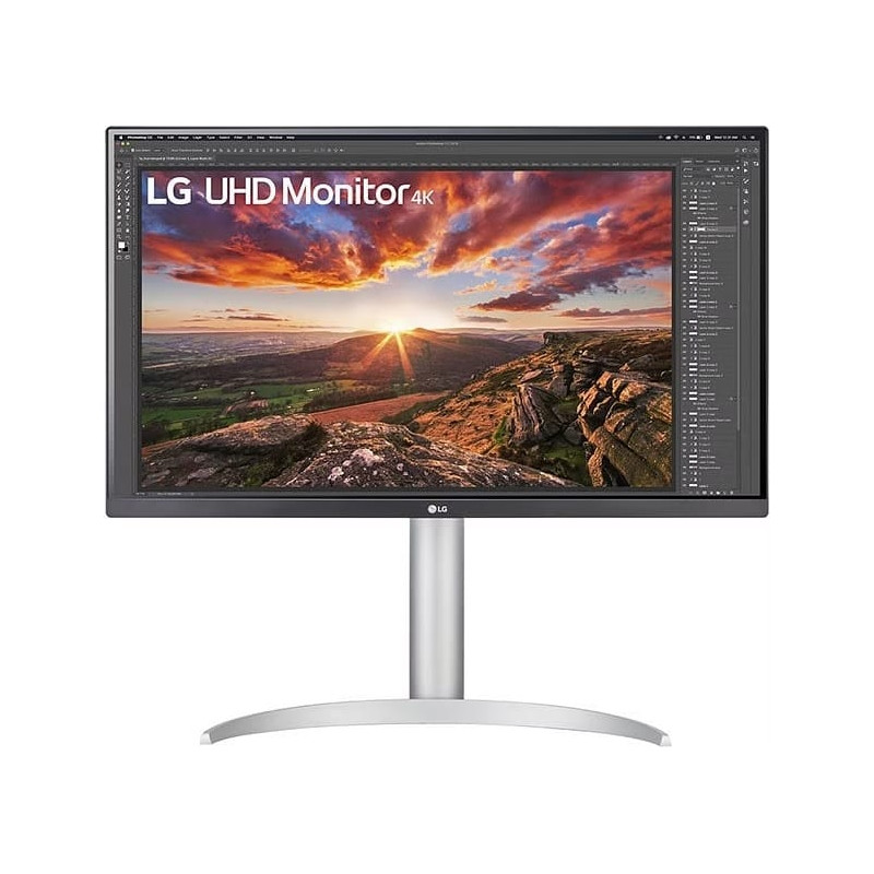(Carton Damaged) LG 27UP850N-W 27" 4K UHD IPS FreeSync Height Adjustable Monitor