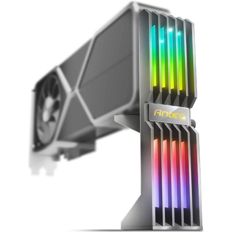 Antec RGB GPU Bracket 5V 3Pin Connector Grey