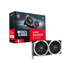 MSI Radeon RX 7600 Mech 2X Classic 8G OC Graphics Card