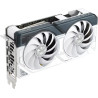 Asus Dual GeForce RTX 4060 Ti O8G Graphics Card - White