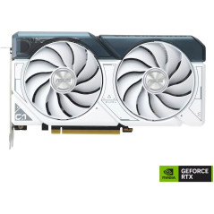 Asus Dual GeForce RTX 4060 Ti O8G Graphics Card - White