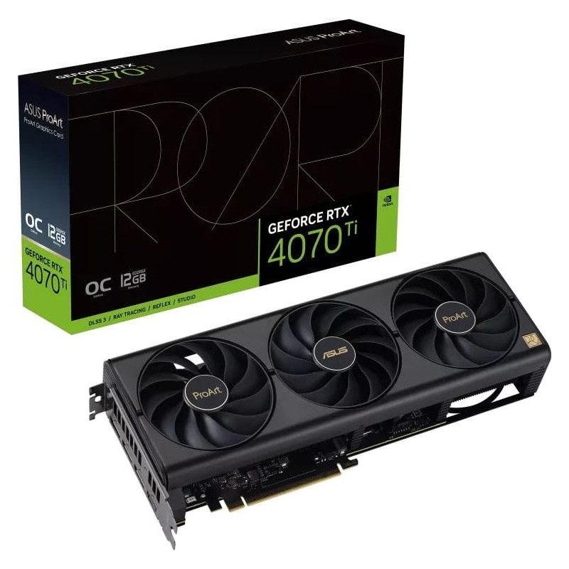 Asus ProArt Geforce RTX 4070 Ti O12G Graphics Card