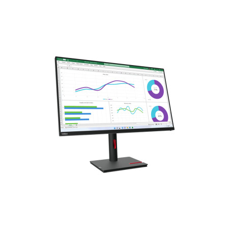 Lenovo ThinkVision T32H 30 31.5" QHD IPS USB-C Height Adjustable Monitor