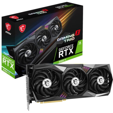 MSI RTX 3060 Ti GAMING X TRIO 8GD6X Graphic Card