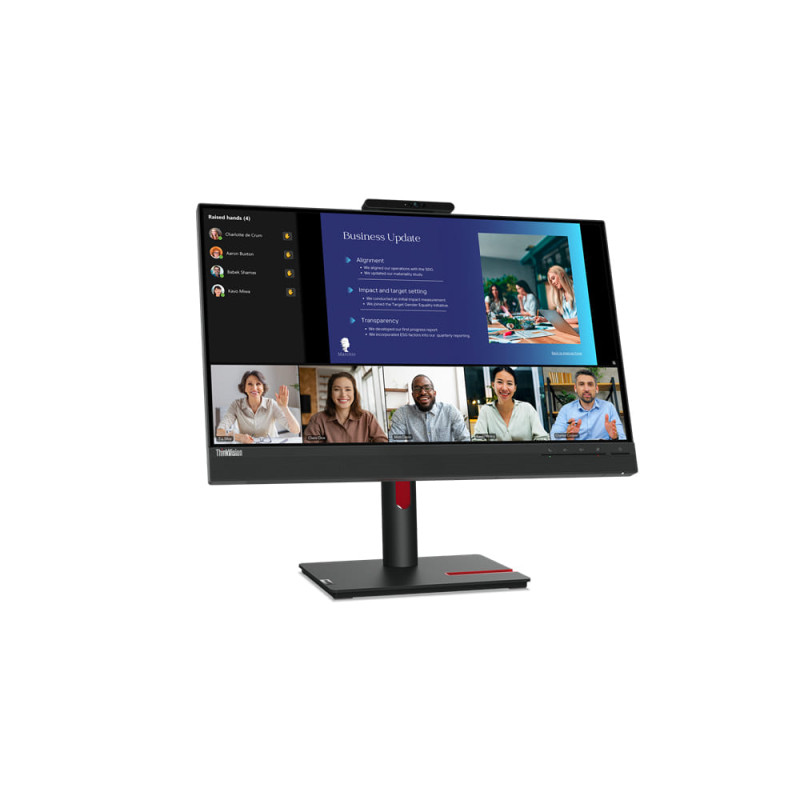 Lenovo T24V 30 23.8" FHD IPS 75Hz Height Adjustable Monitor